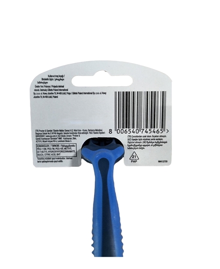 Picture of Gillette Blue 3 Disposable Razor Carded Comfort Plus 10's