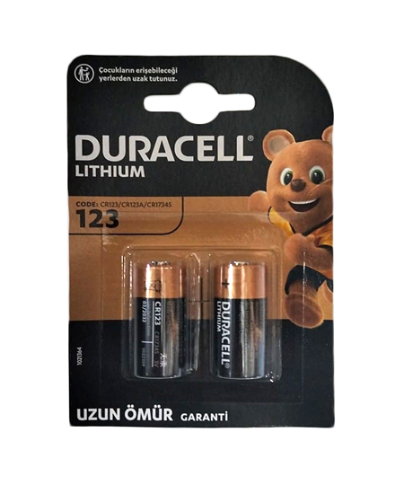 Picture of Duracell Battery Ultra Lithium 123 2's