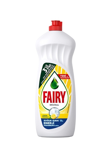 Picture of Fairy Liquid Dishwashing Detergent 6x650 ml Lemon