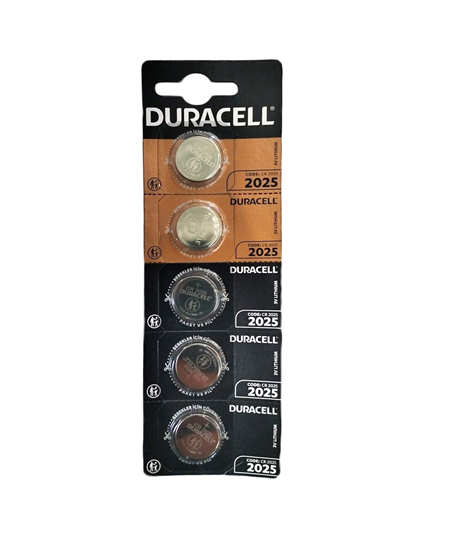 Picture of Duracell Button Battery HSDC 2025 5's Carded