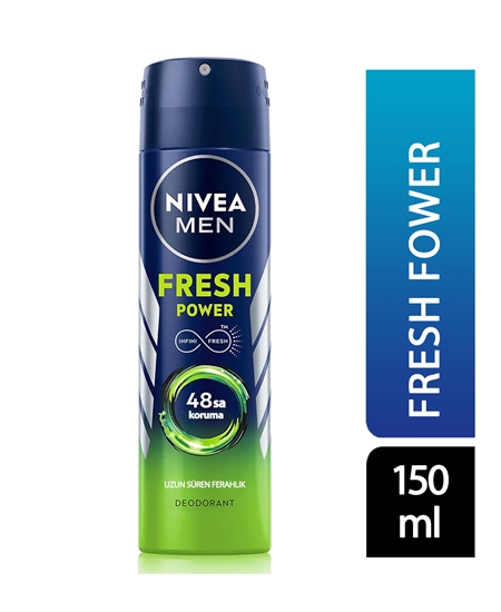 Picture of Nivea Men Deodorant Spray 150ml Fresh Power