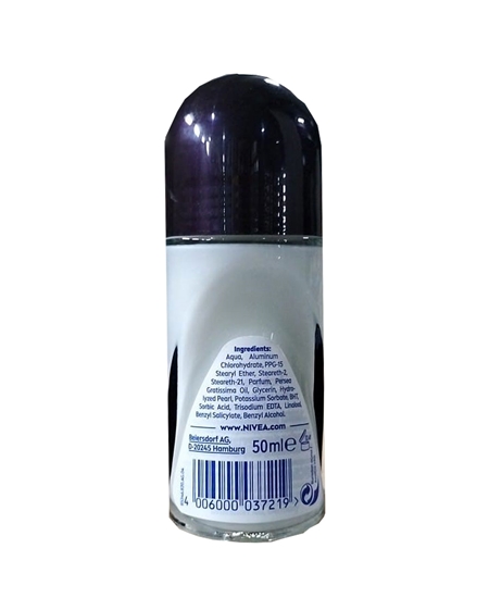Picture of Nivea Roll On 50 ml Pearl & Beauty Black Pearl For Women