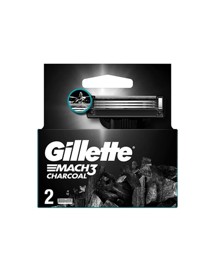 Picture of Gillette Mach3 Charcoal Refill Razor Blade 2's