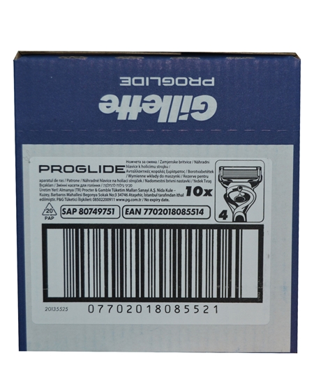 Picture of Gillette Fusion Proglide Refill Razor Blade 4's