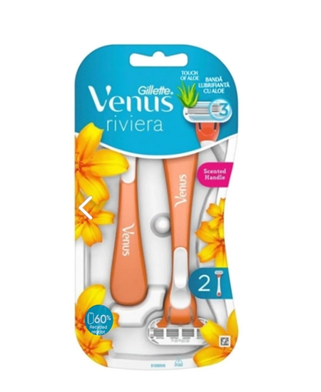 Picture of Gillette Venus Riviera Disposable Razor 2's