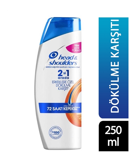 Picture of Head & Shoulders Shampoo 250 ml 2 in 1 Anti-Shedding For Men