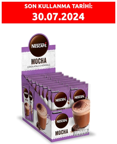 Picture of Nescafe Mocha 17.9 gr 24 Pack Chocolate Milk Foam