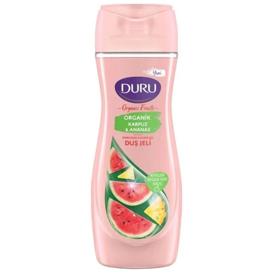 Picture of Duru Duş Jeli 450 ml Organic Fruits Karpuz & Ananas