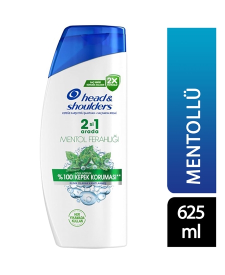 Picture of Head & Shoulders Shampoo 625 ml 2 in 1 Menthol Freshness