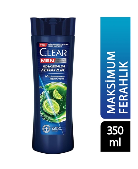 Clear Şampuan 350 ml Men Maksimum Ferahlık
