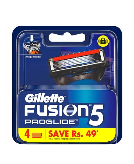 Picture of Gillette Fusion Proglide Yedek Tıraş Bıçağı 4'lü