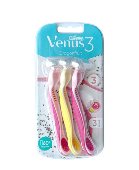 Picture of Gillette Venus 3 Dragonfruit Dis 3Ct