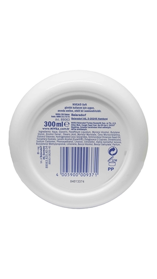 Picture of Nivea Soft Cream  Moisturizer 300 ML